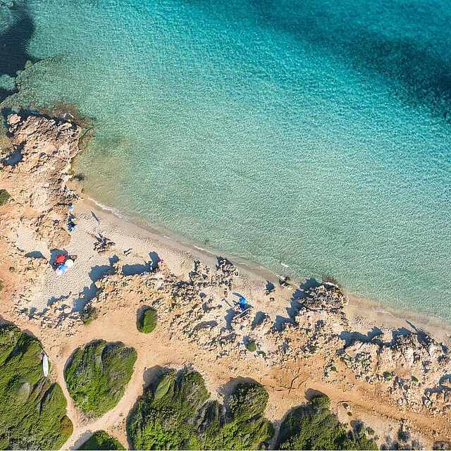 Flachabfallende Strände