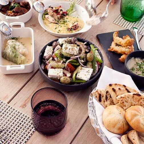 TUI BLUE Atlantica Aegean Park Ausgewählte Vorspeisen TUI BLUE Atlantica Aegean Park Ausgewählte Vorspeisen Hotel Rhodos