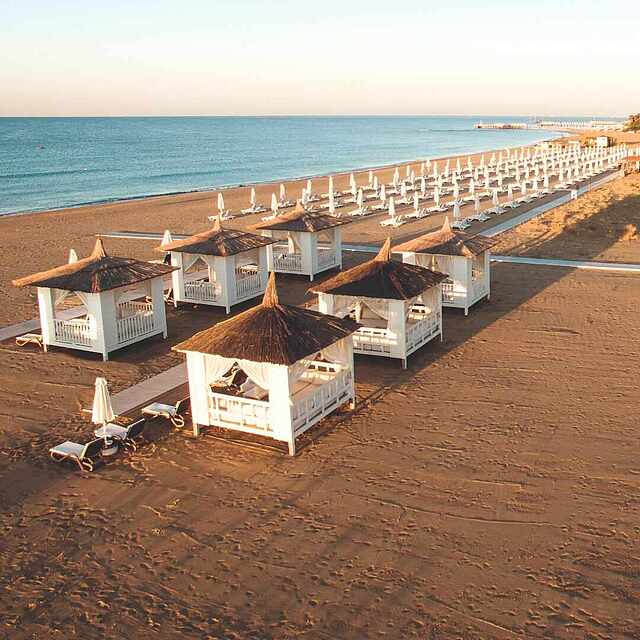 Herrliche Lage direkt am Strand