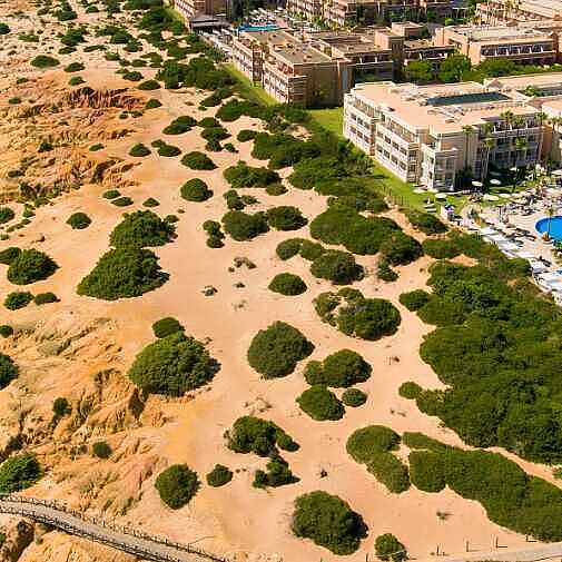 TUI BLUE Playa La Barossa Luftaufnahme Hotel Spanien