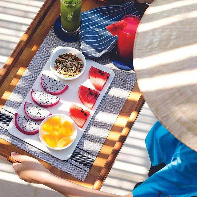 Frische Snacks & Säfte