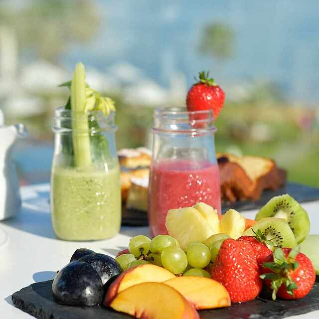 Delicious breakfast buffet