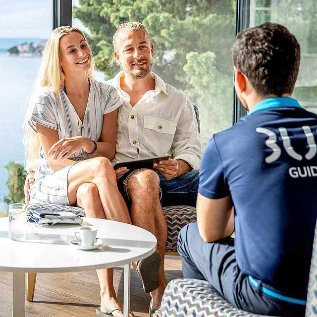 TUI BLUE Guide berät Urlauber