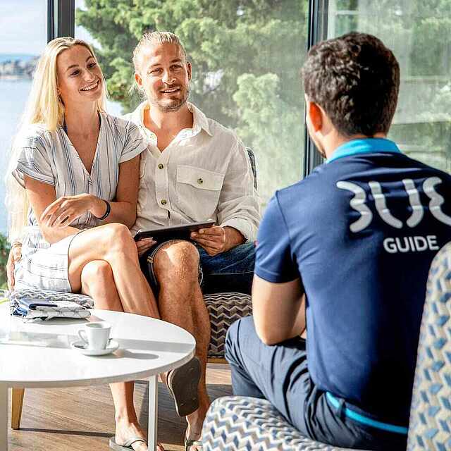 TUI BLUE Guide berät Urlauber