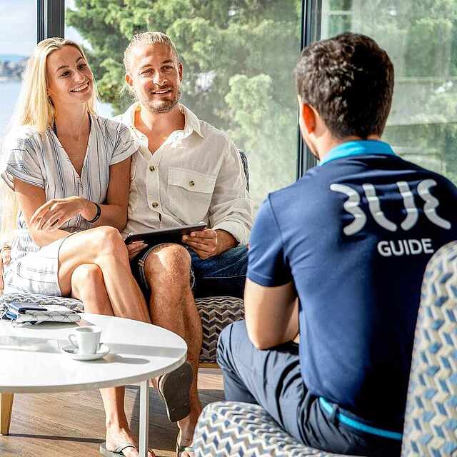 TUI BLUE Guide berät Urlauber