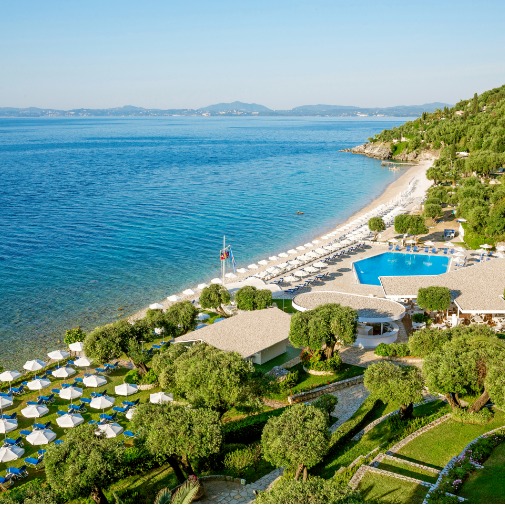 TUI BLUE Atlantica Nissaki Beach Außenansicht Hotel Korfu